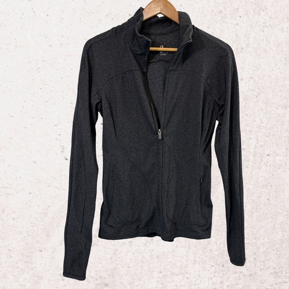 GAP Black Utility Jacket with Open Front and Slim Fit - Picture 1 of 4